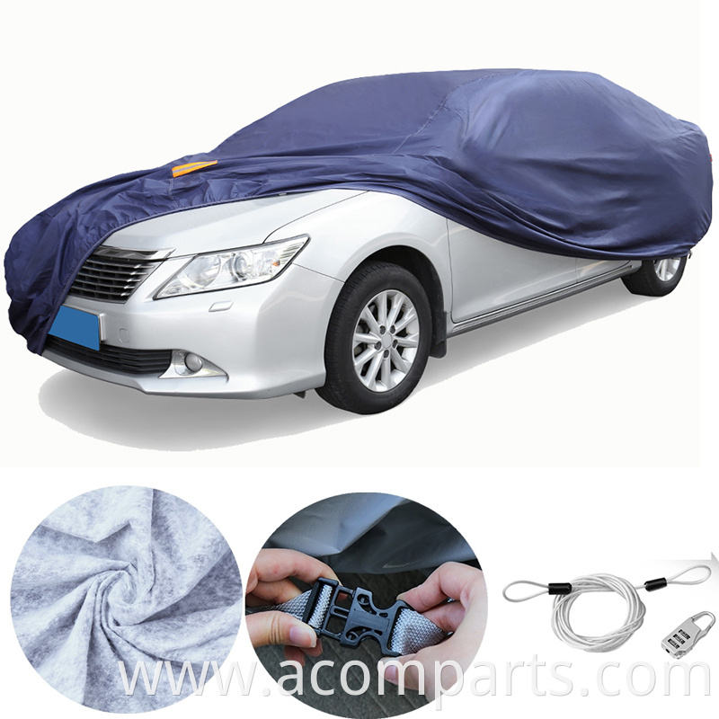 Outdoor protector various sizes hail sun rain proof customized oem padded car cover